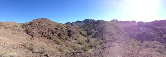 I love the solitude of the mountain. Even with my 7yr old sun throwing rocks.